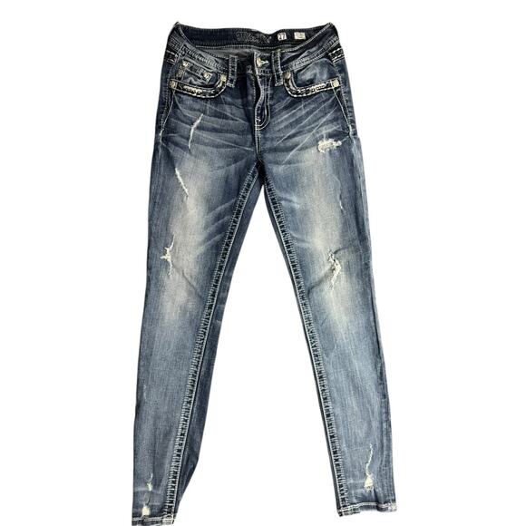 Miss Me Skinny Mid Rise Jeans Women’s Size 27 - Picture 1 of 4